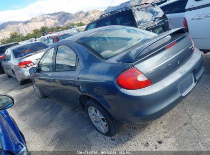 2002 DODGE NEON SXT Gray  Gasoline 1B3AS56C52D530300 photo #4