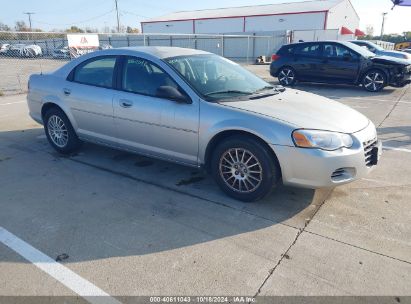 2004 CHRYSLER SEBRING LXI Silver  Gasoline 1C3EL56R24N314374 photo #1