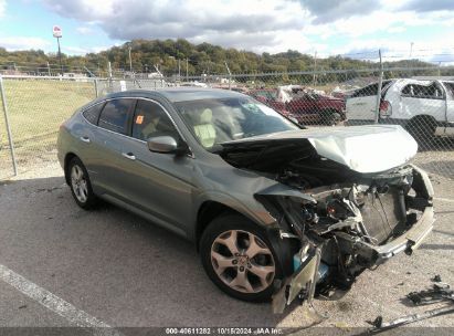 2010 HONDA ACCORD CROSSTOUR EX-L Silver  Gasoline 5J6TF1H52AL000268 photo #1