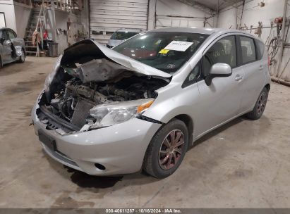 2014 NISSAN VERSA NOTE S PLUS Silver  Gasoline 3N1CE2CP2EL403915 photo #3