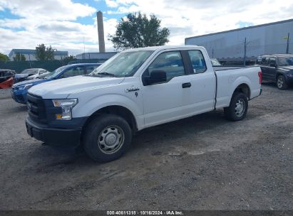 2015 FORD F-150 XL White  Gasoline 1FTFX1EF5FKE89825 photo #3