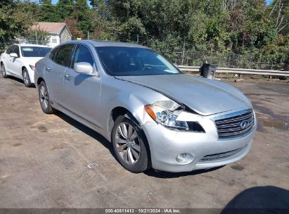 2012 INFINITI M37X Silver  Gasoline JN1BY1AR6CM390929 photo #1