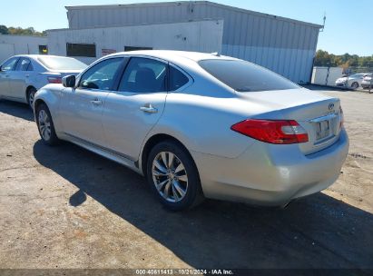 2012 INFINITI M37X Silver  Gasoline JN1BY1AR6CM390929 photo #4