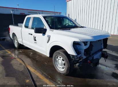 2024 FORD F-150 XL White  Gasoline 1FTEX1KPXRKD61870 photo #1