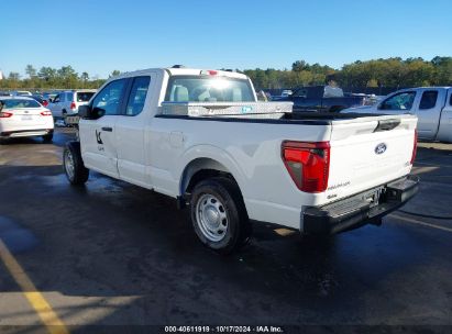 2024 FORD F-150 XL White  Gasoline 1FTEX1KPXRKD61870 photo #4