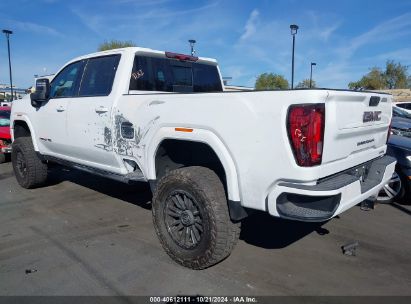 2022 GMC SIERRA 2500HD 4WD  STANDARD BED AT4 White  Diesel 1GT49PEY6NF272460 photo #4