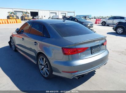 2016 AUDI S3 2.0T PREMIUM PLUS Gray  Gasoline WAUB1GFF4G1097117 photo #4