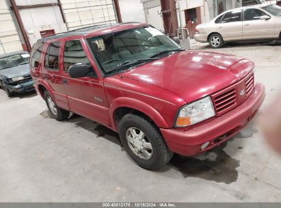 2000 OLDSMOBILE BRAVADA Red  Gasoline 1GHDT13WXY2116430 photo #1