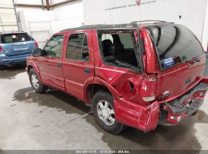 2000 OLDSMOBILE BRAVADA Red  Gasoline 1GHDT13WXY2116430 photo #4