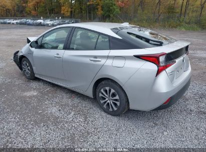 2021 TOYOTA PRIUS LE AWD-E Silver  Hybrid JTDL9MFU9M3023981 photo #4