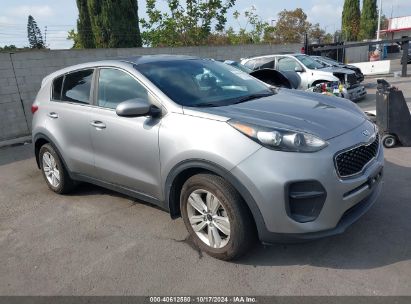 2019 KIA SPORTAGE LX Silver  Gasoline KNDPM3AC3K7578990 photo #1