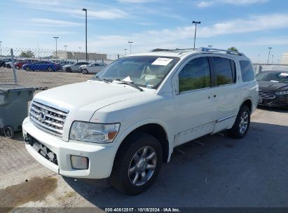 2008 INFINITI QX56 White  Gasoline 5N3AA08C18N914842 photo #3