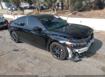 2023 HONDA CIVIC SI SEDAN Black  Gasoline 2HGFE1E51PH473399 photo #1