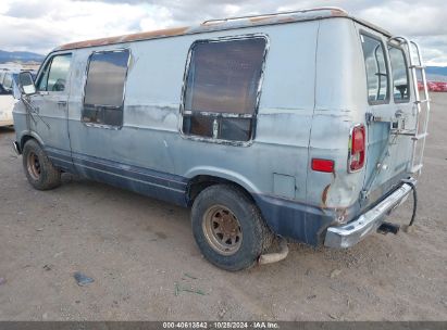 1985 DODGE RAM VAN B150 Blue  Gasoline 2B6GB13T4FK300205 photo #4