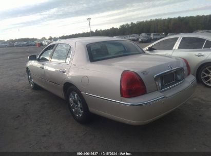 2003 LINCOLN TOWN CAR CARTIER Cream  Gasoline 1LNHM83W53Y678475 photo #4