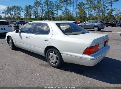 2000 LEXUS LS 400 White  Gasoline JT8BH28F8Y0172762 photo #4