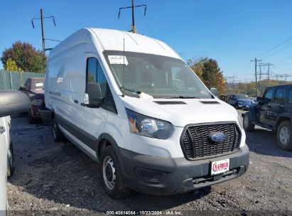 2021 FORD TRANSIT-250 CARGO VAN White  Gasoline 1FTBR3X85MKA80627 photo #1