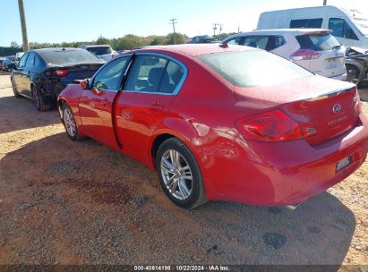 2011 INFINITI G37X Red  Gasoline JN1CV6AR1BM410058 photo #4