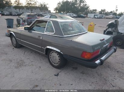 1988 MERCEDES-BENZ 560 SL Gray  Gasoline WDBBA48D0JA080821 photo #4