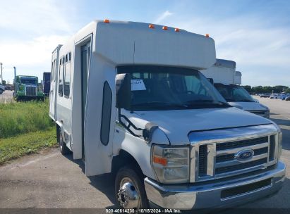 2011 FORD E-350 CUTAWAY White  Gasoline 1FDEE3FL5BDA73382 photo #1