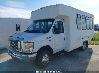 2011 FORD E-350 CUTAWAY White  Gasoline 1FDEE3FL5BDA73382 photo #3