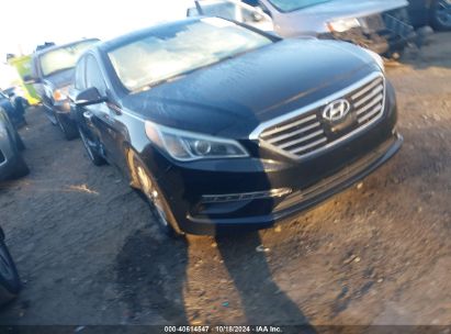 2015 HYUNDAI SONATA LIMITED Black  Gasoline 5NPE34AF5FH065168 photo #1