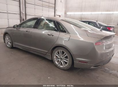 2015 LINCOLN MKZ Gray  Gasoline 3LN6L2J90FR619082 photo #4