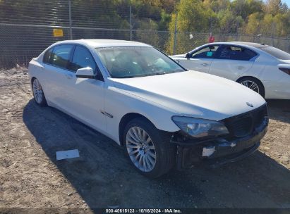 2009 BMW 750LI White  Gasoline WBAKB83559CY61448 photo #1