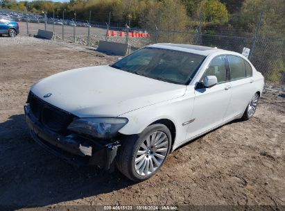 2009 BMW 750LI White  Gasoline WBAKB83559CY61448 photo #3