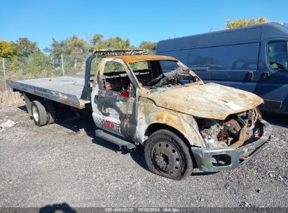 2016 FORD F-550 CHASSIS XL White  Gasoline 1FDUF5HY9GEB64752 photo #1