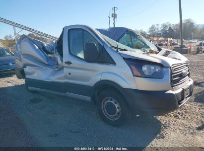 2019 FORD TRANSIT-250 Silver  Gasoline 1FTYR1YM5KKA04445 photo #1