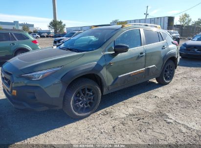 2024 SUBARU CROSSTREK WILDERNESS Green  Gasoline 4S4GUHT62R3767843 photo #3