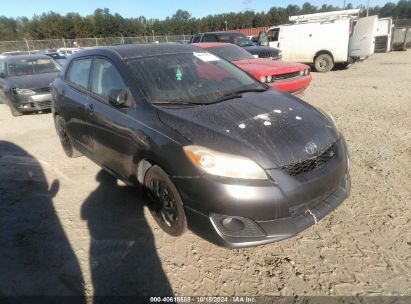 2009 TOYOTA MATRIX S Black  Gasoline 2T1KE40E09C030518 photo #1