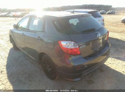 2009 TOYOTA MATRIX S Black  Gasoline 2T1KE40E09C030518 photo #4