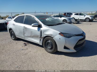 2019 TOYOTA COROLLA LE Gray  Gasoline 2T1BURHE9KC210672 photo #1