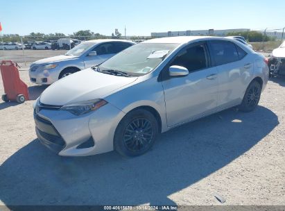 2019 TOYOTA COROLLA LE Gray  Gasoline 2T1BURHE9KC210672 photo #3