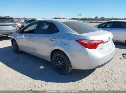 2019 TOYOTA COROLLA LE Gray  Gasoline 2T1BURHE9KC210672 photo #4