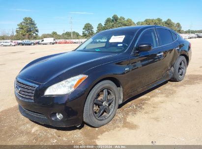 2013 INFINITI M56 Black  Gasoline JN1AY1AP6DM540002 photo #3