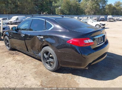 2013 INFINITI M56 Black  Gasoline JN1AY1AP6DM540002 photo #4