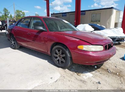 2003 BUICK CENTURY CUSTOM Burgundy  Gasoline 2G4WS52J431257335 photo #1