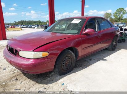 2003 BUICK CENTURY CUSTOM Burgundy  Gasoline 2G4WS52J431257335 photo #3