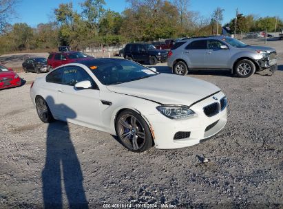 2013 BMW M6 White  Gasoline WBSLX9C52DC968781 photo #1