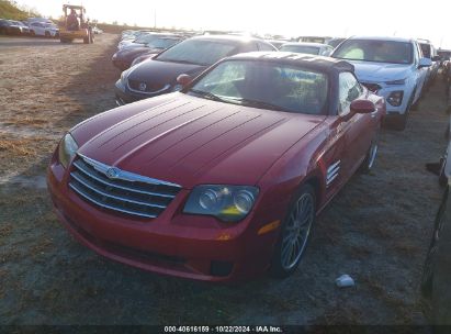 2007 CHRYSLER CROSSFIRE Red  Gasoline 1C3LN55L67X071434 photo #3