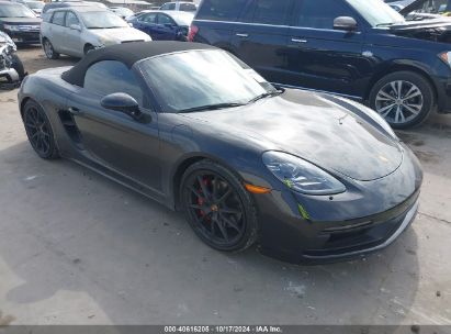 2021 PORSCHE 718 BOXSTER 25 YEARS/GTS 4.0 Black  Gasoline WP0CD2A84MS232418 photo #1