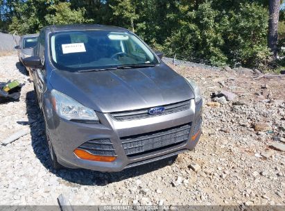 2014 FORD ESCAPE S Silver  Gasoline 1FMCU0F72EUE06220 photo #1