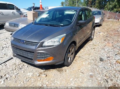 2014 FORD ESCAPE S Silver  Gasoline 1FMCU0F72EUE06220 photo #3