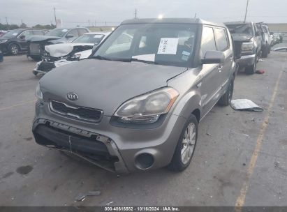 2013 KIA SOUL Gray  Gasoline KNDJT2A5XD7614665 photo #3