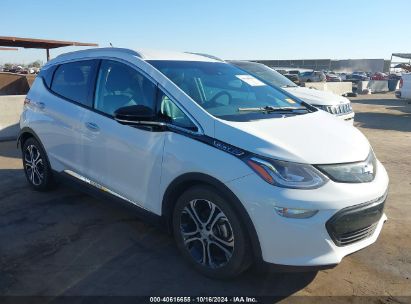 2018 CHEVROLET BOLT EV PREMIER White  Electric 1G1FX6S0XJ4112636 photo #1