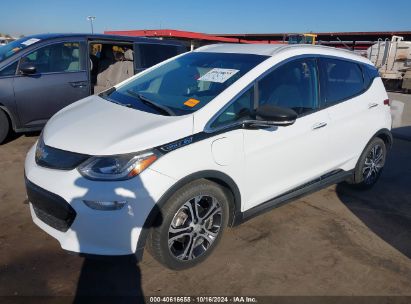 2018 CHEVROLET BOLT EV PREMIER White  Electric 1G1FX6S0XJ4112636 photo #3