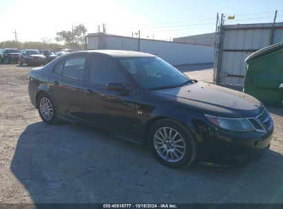 2008 SAAB 9-3 2.0T Black  Gasoline YS3FB49Y681004119 photo #1